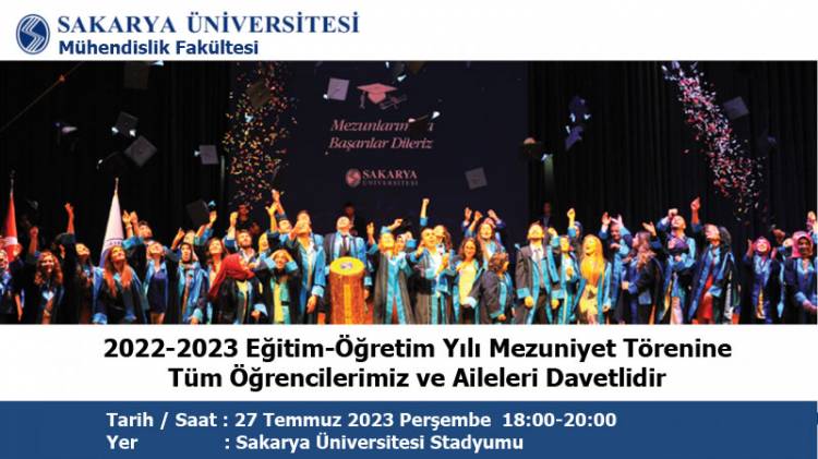 2022-2023 Eğitim-Öğretim Yılı Mezuniyet Töreni